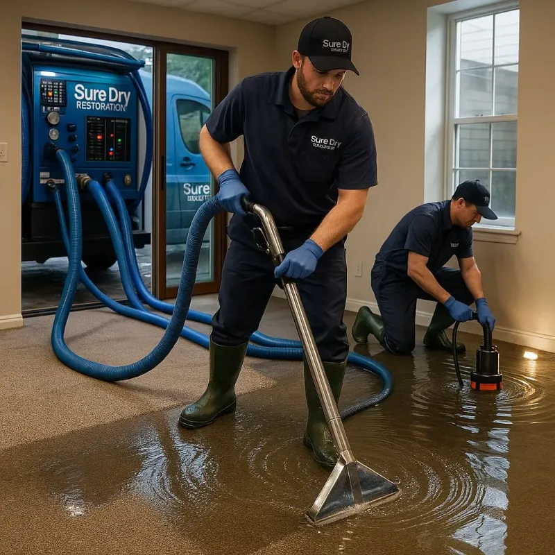 Water Extraction and Removal process in Claiborne County, TN